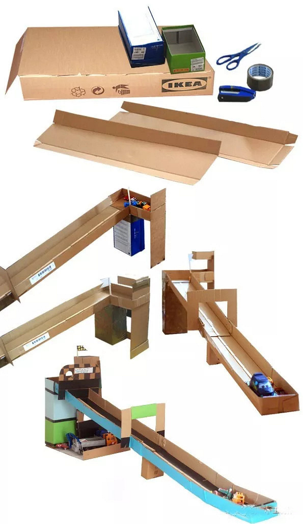 原来纸箱还能这么玩,纸箱创意改造方案