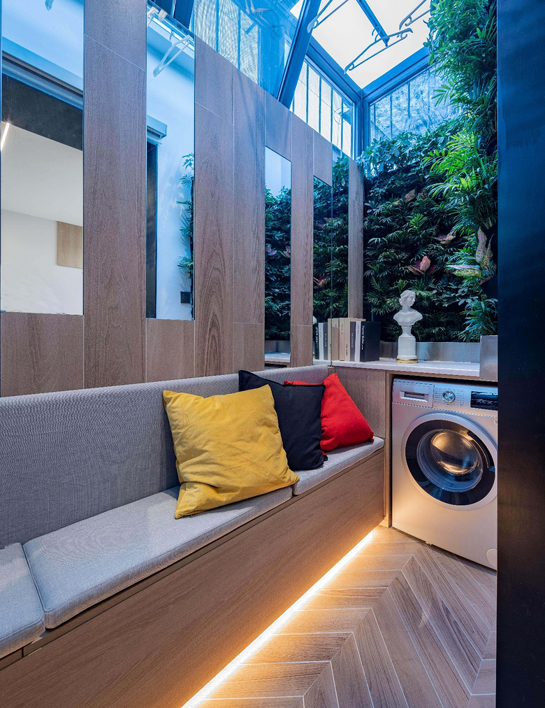 19楼家居 装修大本营 35m半地下室,竟也能两室一.