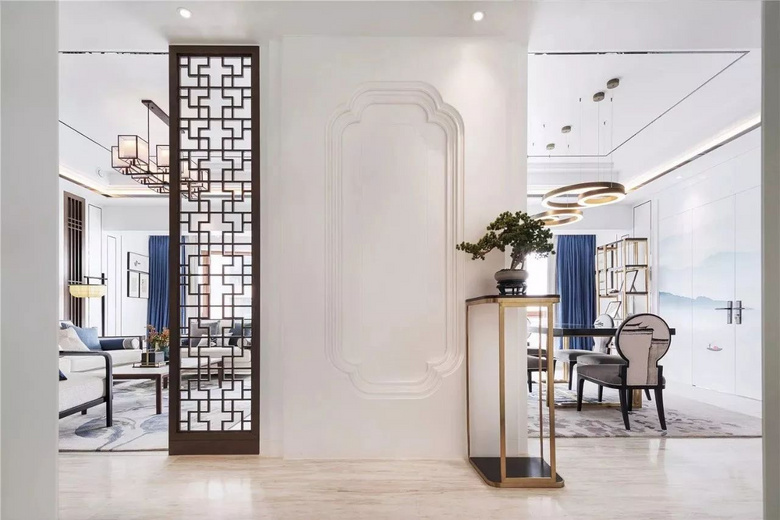 通透型玄关墙