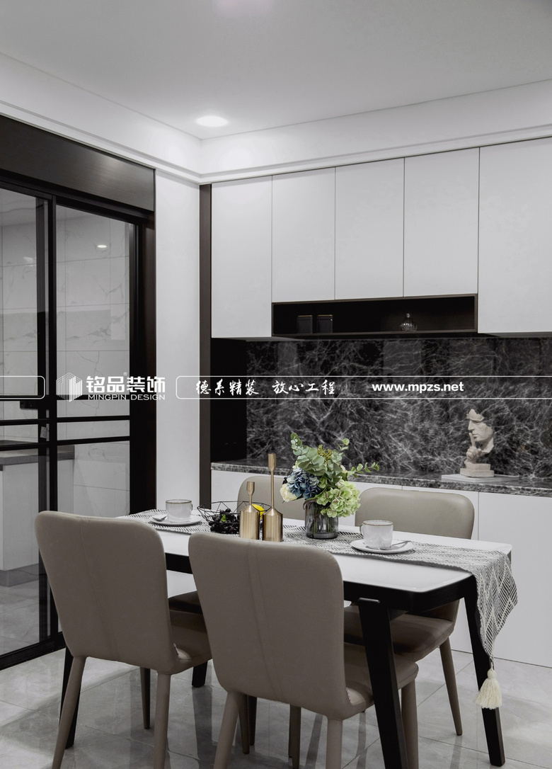 作品|130㎡现代风格,全屋无主灯,背景墙3D立体设计,处处有惊喜