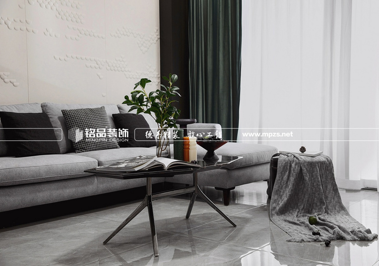 作品|130㎡现代风格,全屋无主灯,背景墙3D立体设计,处处有惊喜