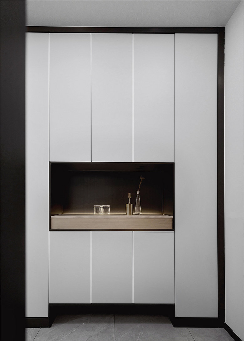 作品|130㎡现代风格,全屋无主灯,背景墙3D立体设计,处处有惊喜