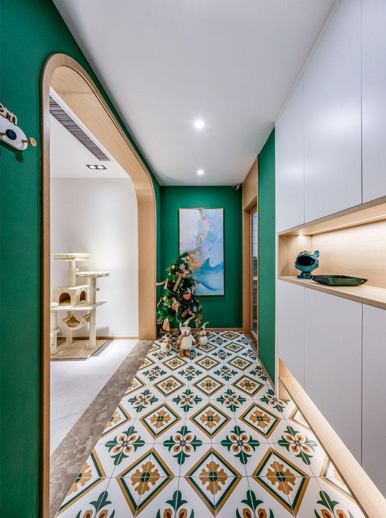 五口之家的340㎡,打造一个成长游乐园