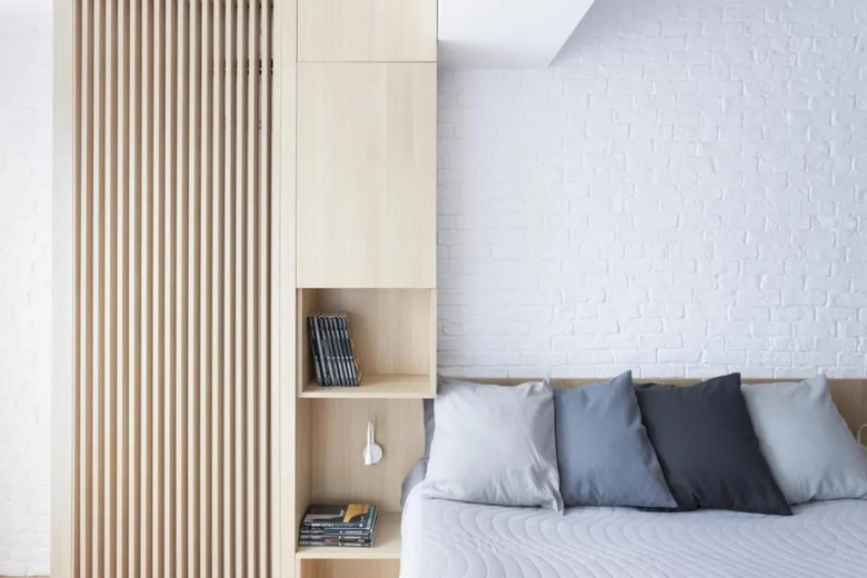 分享 家小不是问题,102㎡随处可见的柜子全屋细节