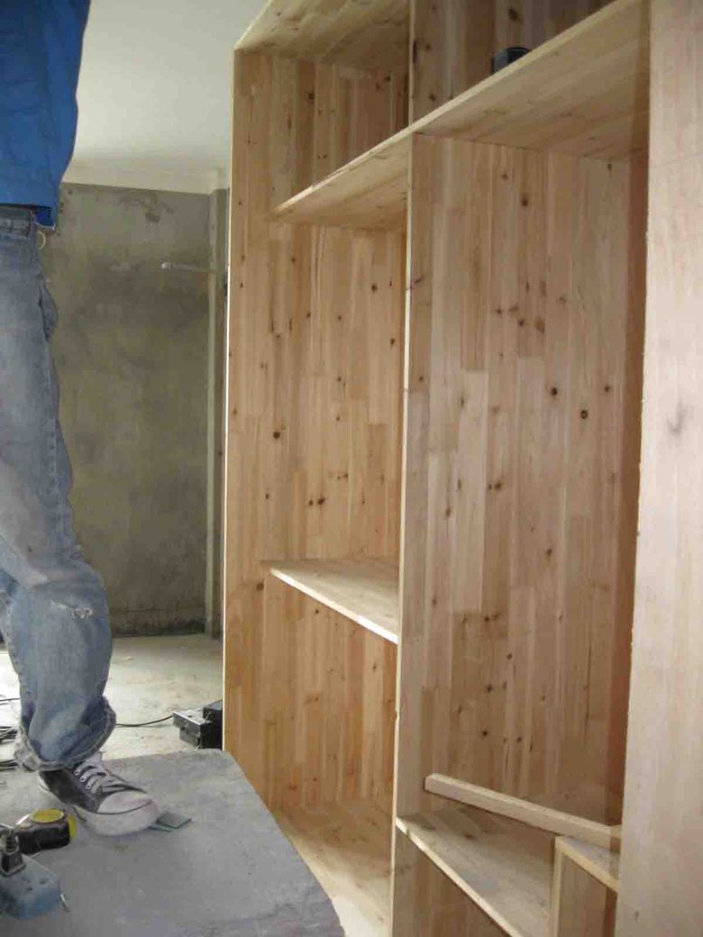 上木工家具照了哦,半成品