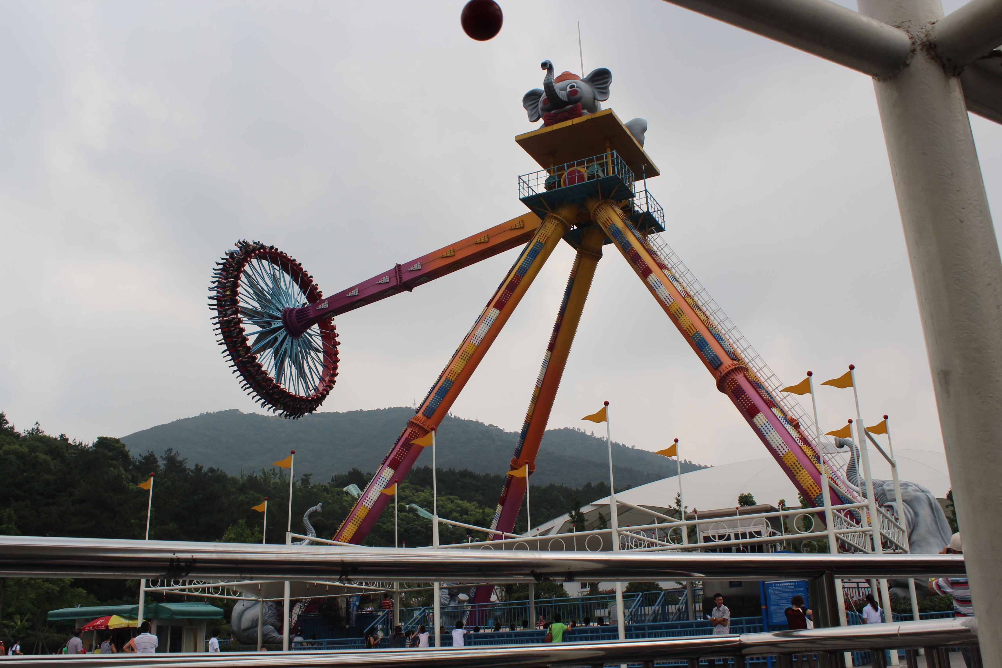 无锡欢乐谷旅游归来.晒照片了!