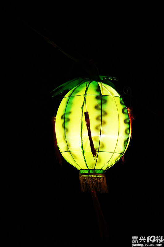 平湖秋月西瓜灯节