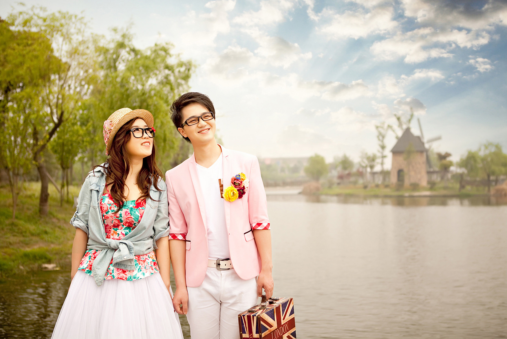 芳华年月深情故剑我们的结婚照