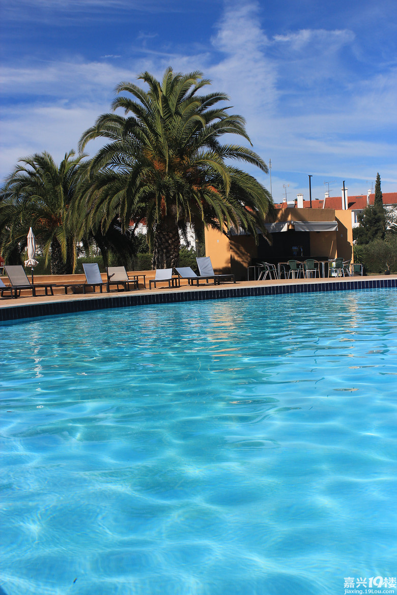 漂亮的游泳池