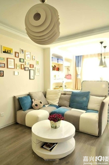 宜家风小客厅小户型的绝佳参考哦