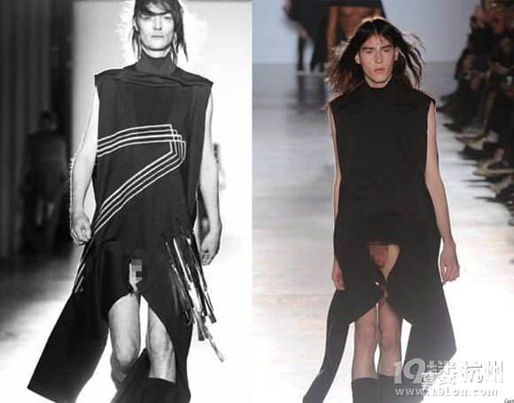 真是受不了美设计师推男士露蛋装真的露了