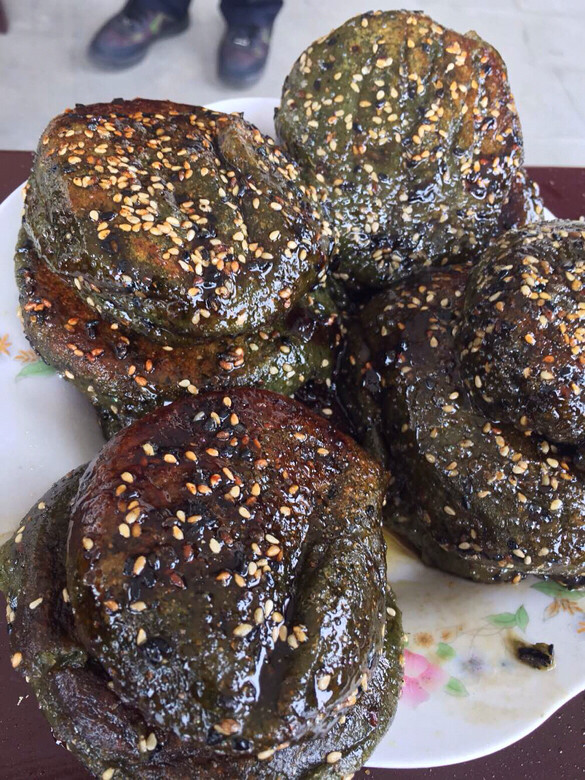 清明节特色美食甜麦塌饼