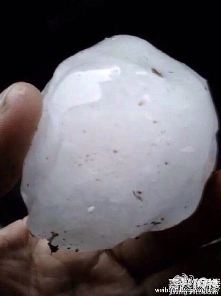 嘉兴发布史上第一个冰雹橙色预警!昨晚的大风