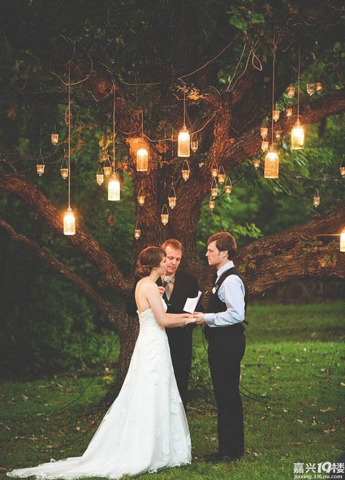 浪漫点亮你的婚礼现场创意灯光最带感