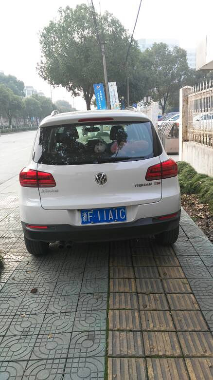 街头爆料大嘉兴牌照介快末两位字母也