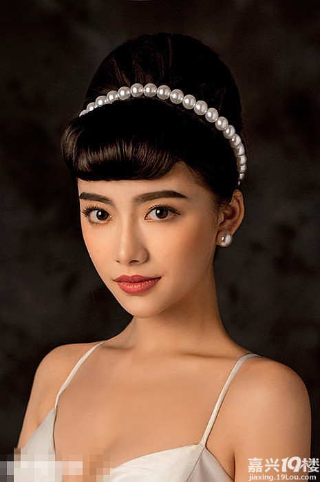 刘海新娘造型- 空气刘海