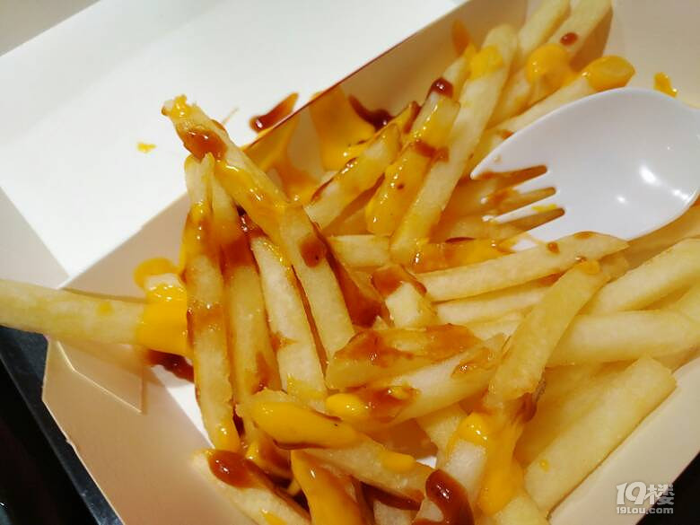 麦当劳新口味薯条不错哦