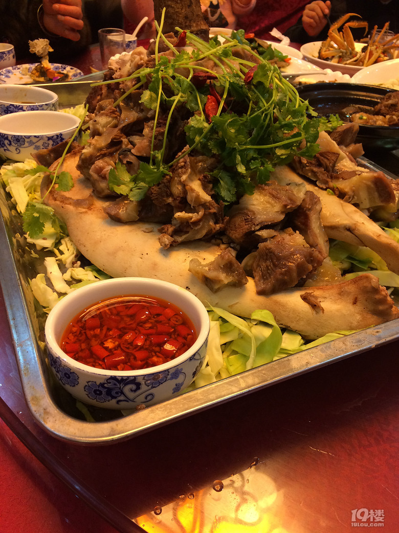 牛头宴开吃牛头太大了