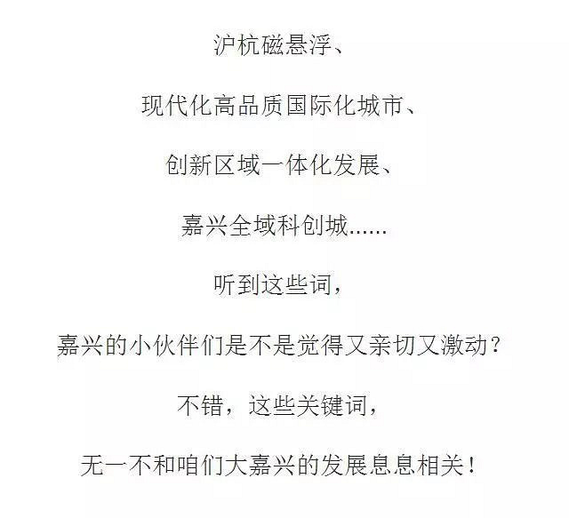 嘉兴的机遇来了!浙江大湾区建设路线图出炉-求