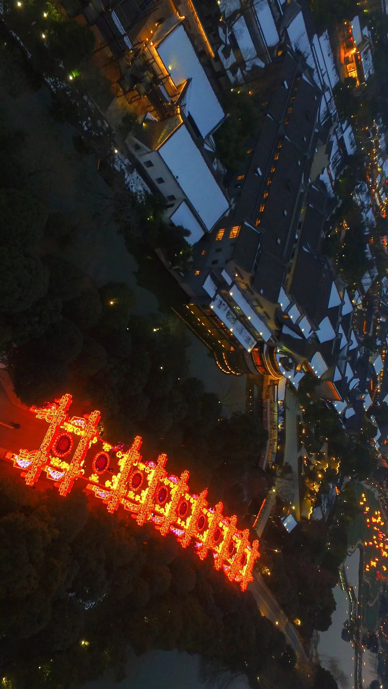 乌镇水灯会今起正式亮相前方高能图片提前来袭美到窒息