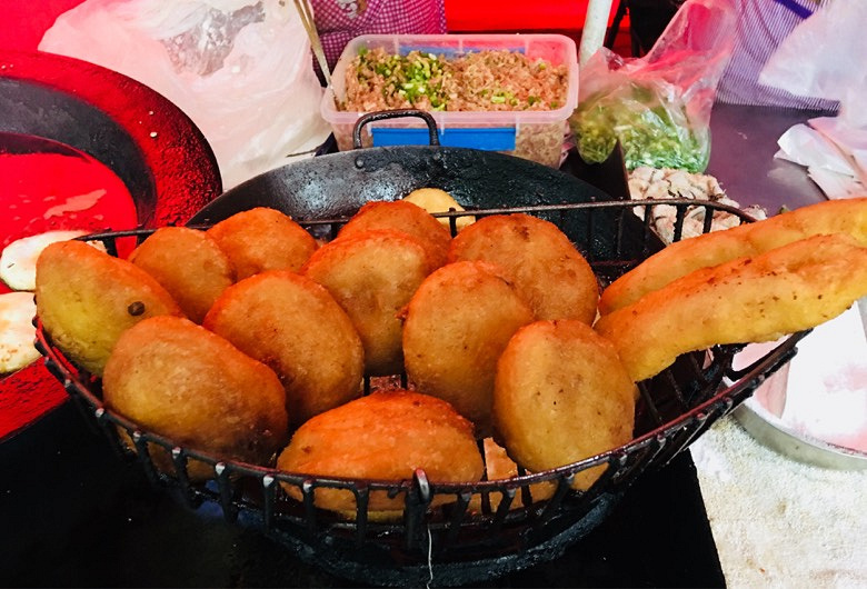 多年没吃的肉油墩子嘉兴这里有卖