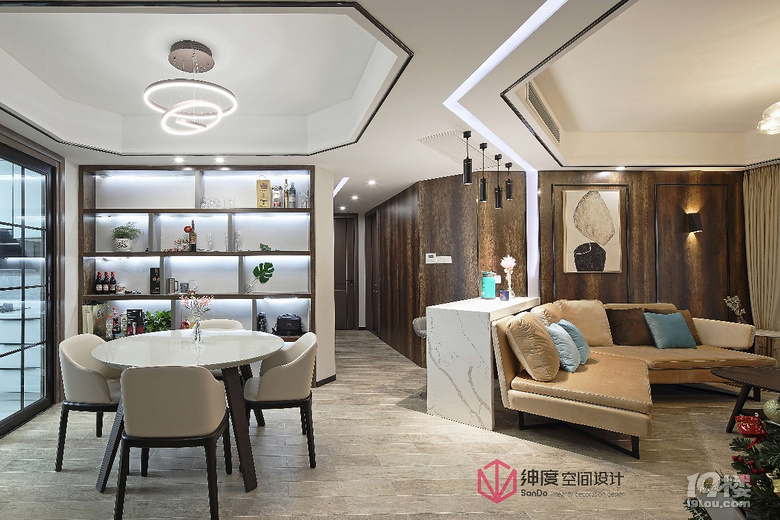 绅度实景｜【生活美学】南德大院130㎡现代轻奢
