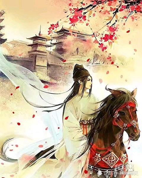 若问佳人何日还家佳人含羞作答但愿与君浪迹天涯