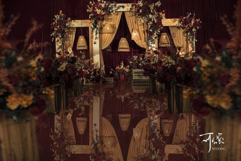 把美好定格在秋日里丨一场小成本田园婚礼