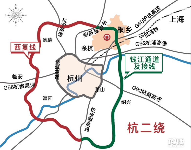 杭州一墙之隔，不限购不摇号，外地人可买，可落户上学