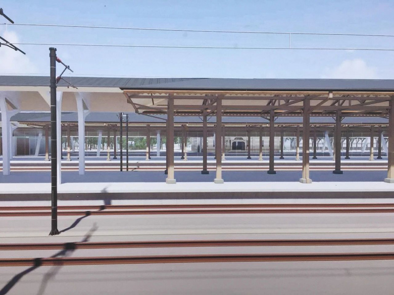 全新的嘉兴火车站明年6月中旬见！现在造的怎样了？来工地瞅瞅！