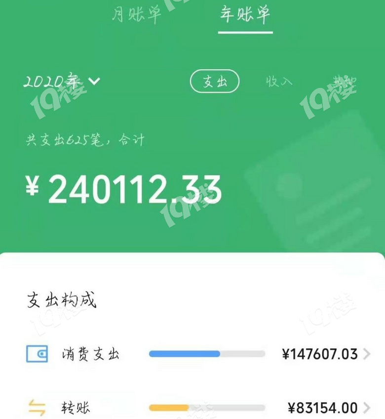 年支出24万每月6000花呗2020年你攒了多少钱啊我反正