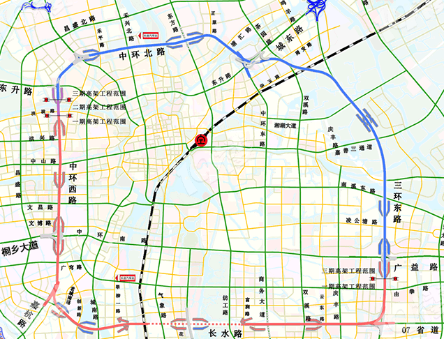 上海嘉兴路地图图片