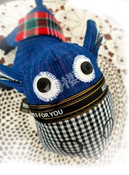 布艺玩偶小毛驴