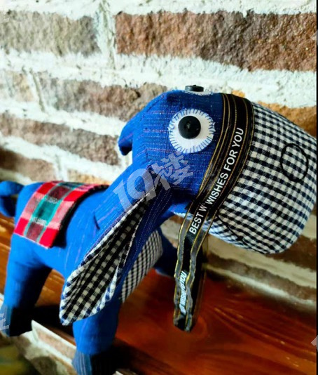 布艺玩偶小毛驴