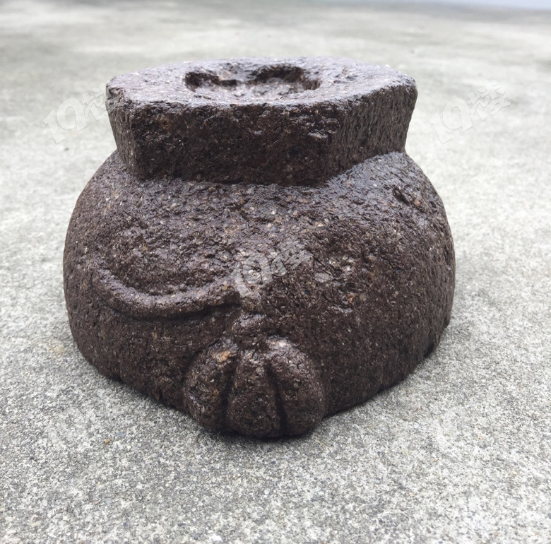 旧物江南武康石小石臼老盆