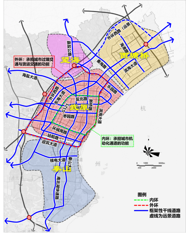 海盐中心城区道路网规划公布!-讲空头-嘉兴19楼