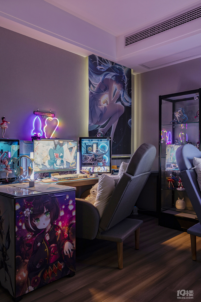 炫酷电竞房霓虹特调这才是电竞狂欢该有的燃炸体验