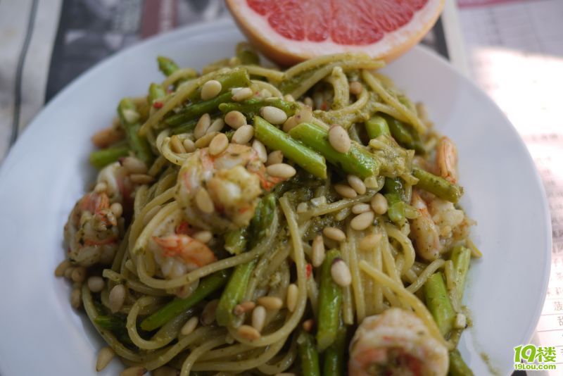 【jerry的饼干】无异味的嘴巴--鲜虾芦笋意面-吃