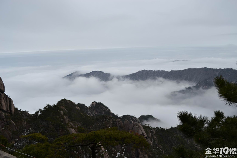 黃山歸來冬季裡的黃山風景依舊很美麗