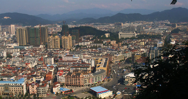 超赞一张图看临安全景