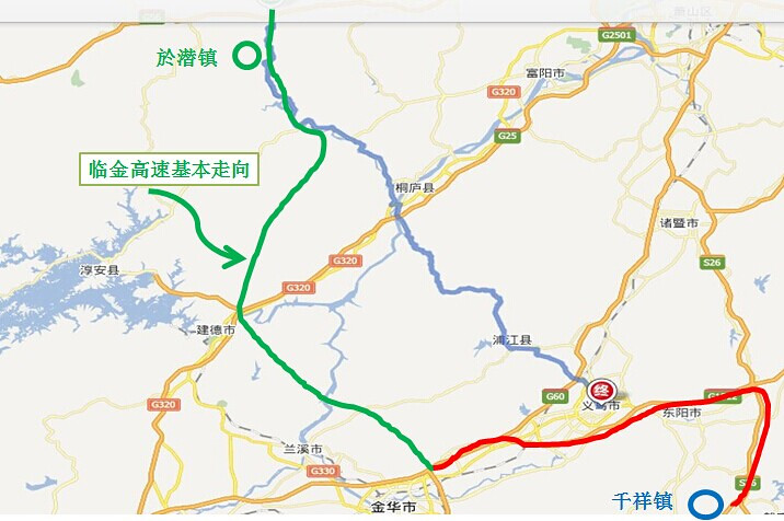 临金高速基本走向