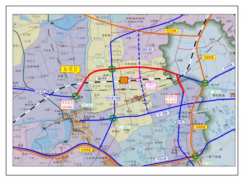 临安快速路规划图片