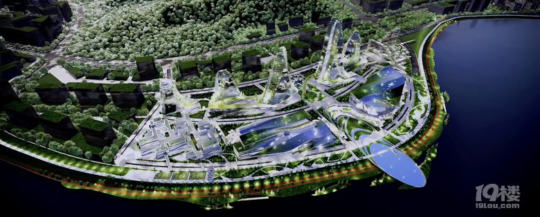 [竞赛方案]青山湖城市客厅 首发区块建设项目设计