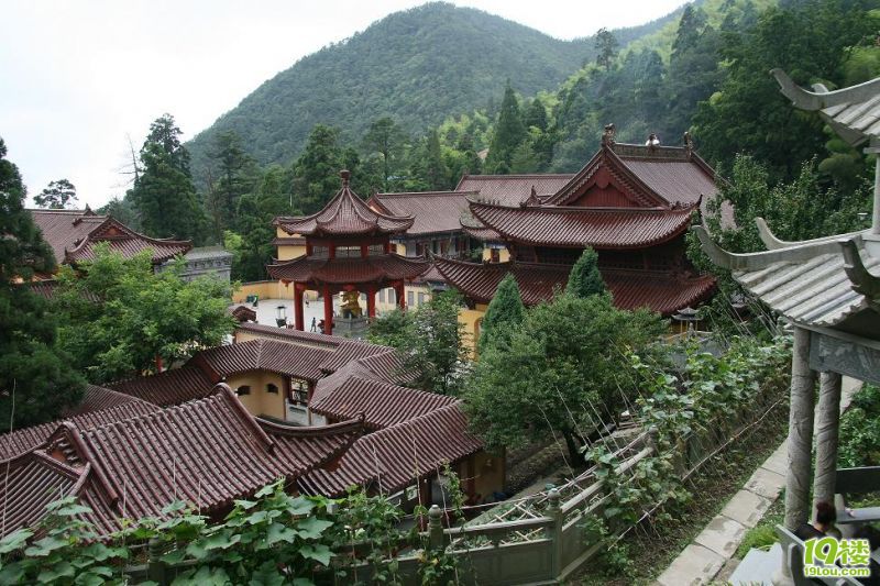 我拍的东天目山昭明寺-摄影部落-临安19楼