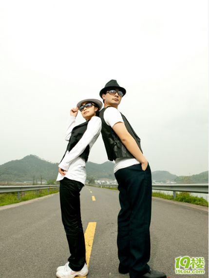 我和健健的婚纱照