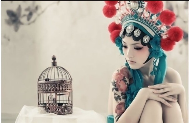 组图谁说国粹不性感古装美女爆美写真