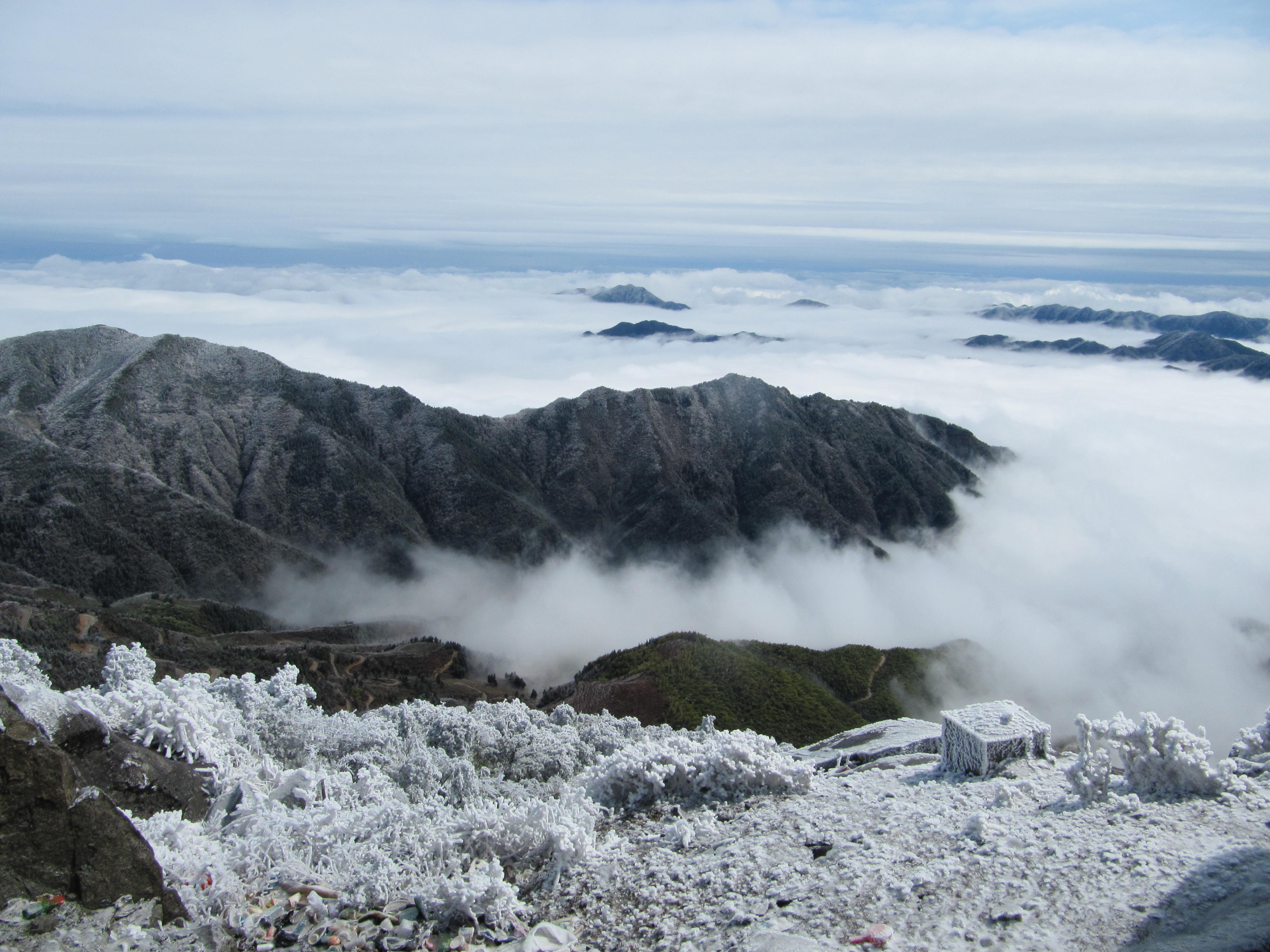 括苍山雪景-台州旅游-台州19楼