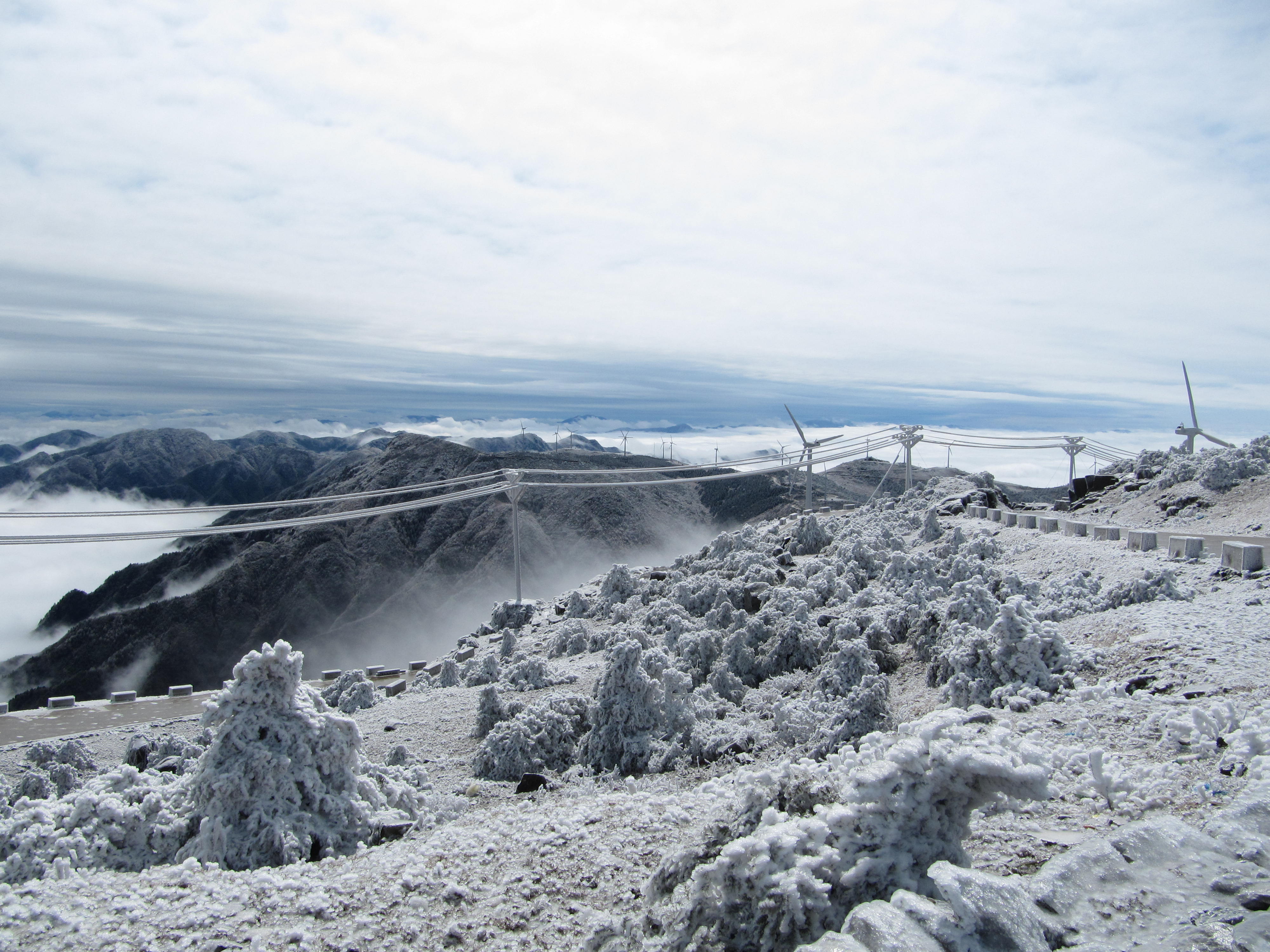 括苍山雪景