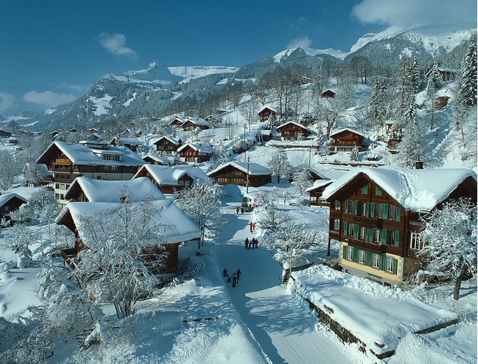 人间仙境瑞士雪之国修身养性最佳之地