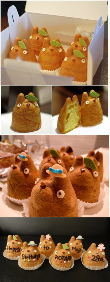 各种造型的泡芙